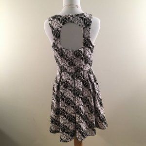 Nanette LePore Fit-N-Flare Diamond Dress